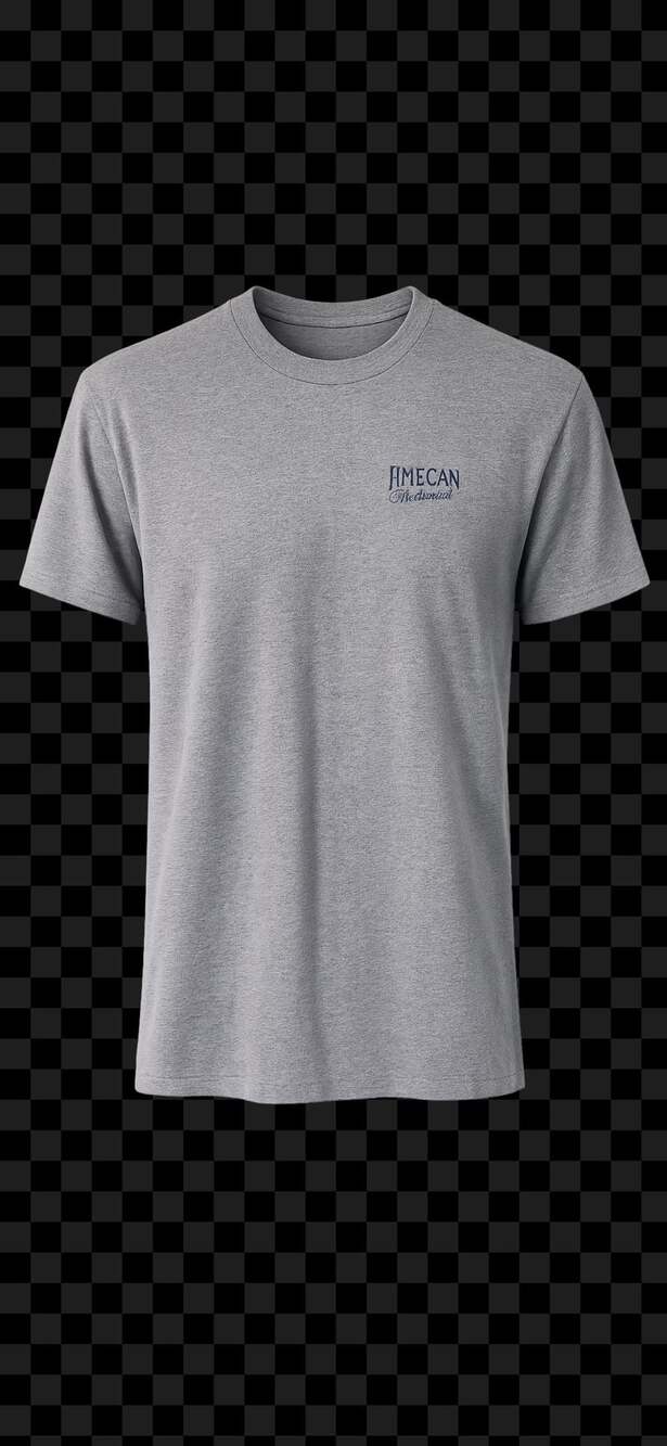 AFTCO American Fishing Tackle Co. Heather Grey Short Sleeve T-Shirt